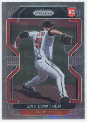 2022 Panini Prizm - Zac Lowther #166 RC Tier II