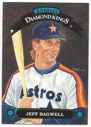 1992 Donruss Diamond Kings #DK-11 Jeff Bagwell