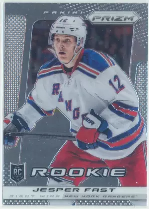 2013-14 PRIZM UPDATE - JESPER FAST #372 ROOKIE