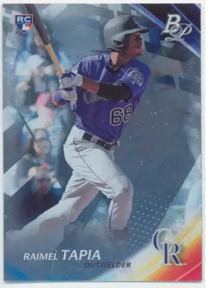 2017 Bowman Platinum - Raimel Tapia #47 RC