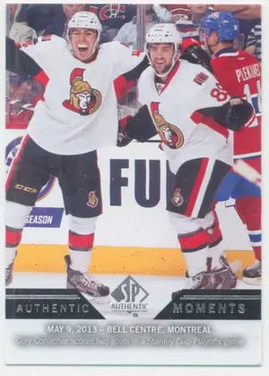 2013-14 SP AUTHENTIC - CORY CONACHER #181 AUTHENTIC MOMENTS