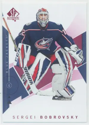 2018-19 SP AUTHENTIC - SERGEI BOBROVSKY #23 RED