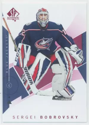 2018-19 SP AUTHENTIC - SERGEI BOBROVSKY #23 RED