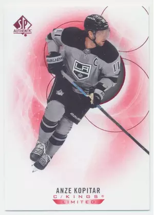 2020-21 SP AUTHENTIC - ANZE KOPITAR #92 LIMITED RED