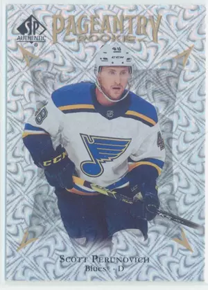 2021-22 SP AUTHENTIC - SCOTT PERUNOVICH #P-76 PAGEANTRY