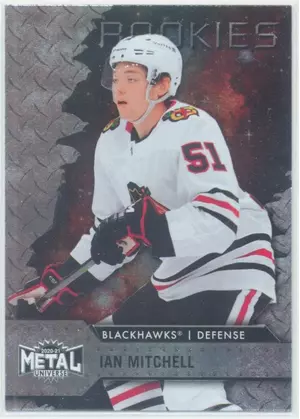 2020-21 SKYBOX METAL UNIVERSE - IAN MITCHELL #139 ROOKIE