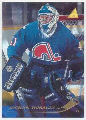 1995-96 PINNACLE - JOCELYN THIBAULT #158 RINK COLLECTION