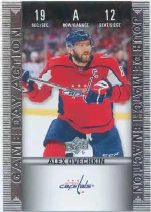 2019-20 TIM HORTONS - ALEX OVECHKIN #HGD-12 GAME DAY ACTION