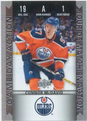 2019-20 TIM HORTONS - CONNOR McDAVID #HGD-1 GAME DAY ACTION