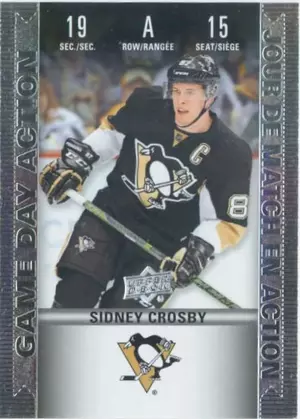2019-20 TIM HORTONS - SIDNEY CROSBY #HGD-15 GAME DAY ACTION