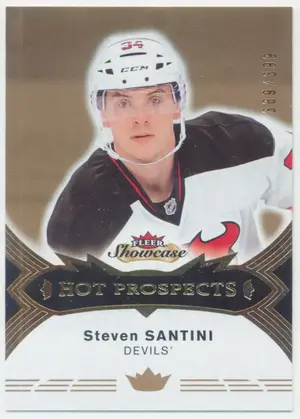 2016-17 FLEER SHOWCASE - STEVEN SANTINI #126 HOT PROSPECTS 389/399