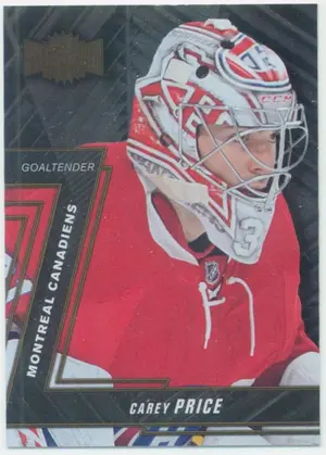 2016-17 FLEER SHOWCASE - CAREY PRICE #MU-3 METAL UNIVERSE