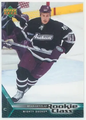 2005-06 UPPER DECK ROOKIE CLASS - RYAN GETZLAF #38