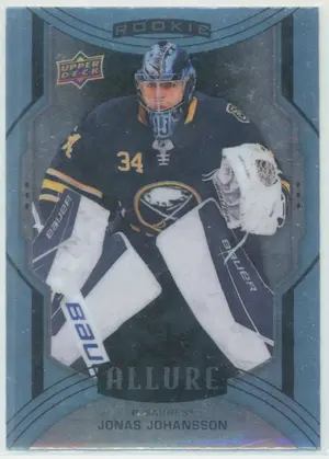 2020-21 ALLURE - JONAS JOHANSSON #104 ROOKIE SP!