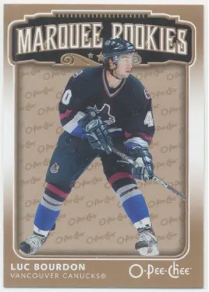 2006-07 O-PEE-CHEE - LUC BOURDON #558 MARQUEE ROOKIE