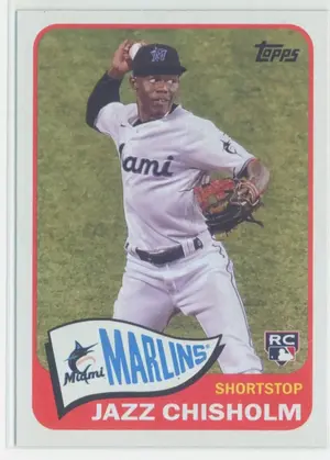 2021 Topps - Jazz Chisholm #T65-2 1965 Topps Redux