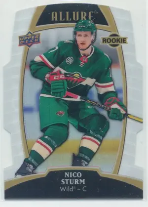 2019-20 ALLURE - NICO STURM #70 WHITE RAINBOW