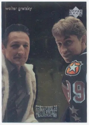 1998-99 McDONALD'S - WAYNE GRETZKY/WALTER GRETZKY #T1 WAYNE GRETZKY TEAMMATES