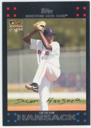 2007 Topps - Devern Hansack #646 RC