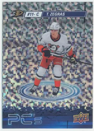 2023-24 UPPER DECK - TREVOR ZEGRAS #PC-10 PC'S SPECKLE