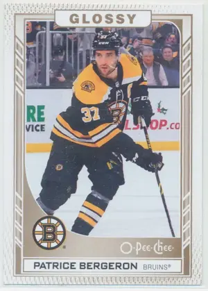 2023-24 UPPER DECK - PATRICE BERGERON #R-16 O-PEE-CHEE GLOSSY GOLD
