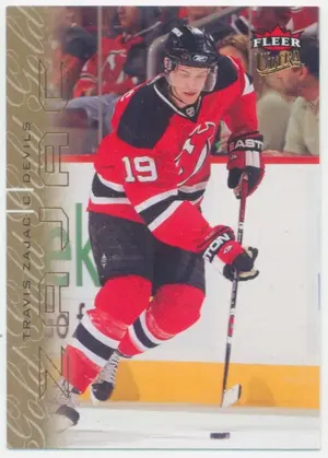 2009-10 FLEER ULTRA - TRAVIS ZAJAC #91 GOLD MEDALLION
