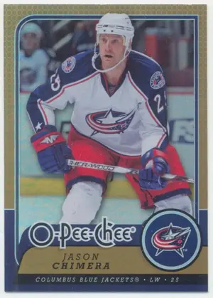 2008-09 O-PEE-CHEE - JASON CHIMERA #163 RAINBOW FOIL