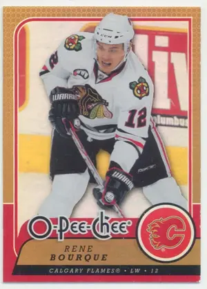 2008-09 O-PEE-CHEE - RENE BOURQUE #236 RAINBOW FOIL⚠️