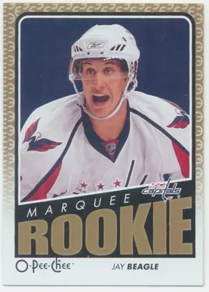2009-10 O-PEE-CHEE - JAY BEAGLE #532 MARQUEE ROOKIES