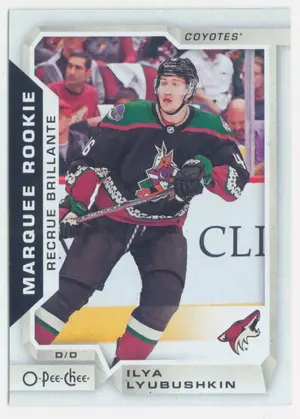 2018-19 O-PEE-CHEE - ILYA LYUBUSHKIN #615 MARQUEE ROOKIE