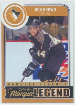 2014-15 O-PEE-CHEE - ROB BROWN #572 MARQUEE LEGEND