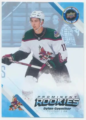 2023 NATIONAL HOCKEY CARD DAY CANADA - DYLAN GUENTHER #NHCD-9 PROMINENT ROOKIES