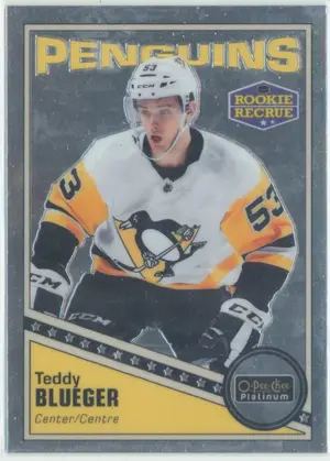 2019-20 O-PEE-CHEE PLATINUM - TEDDY BLUEGER #R-88 ROOKIE RETRO