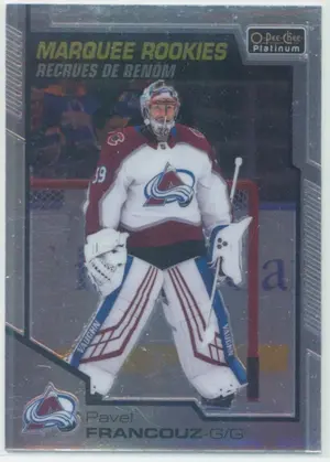 2020-21 O-PEE-CHEE PLATINUM - PAVEL FRANCOUZ #185 MARQUEE ROOKIES