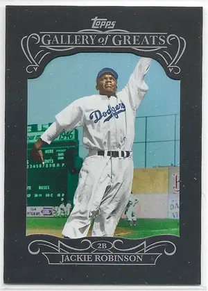 2015 Topps Gallery of Greats #GG-20 Jackie Robinson
