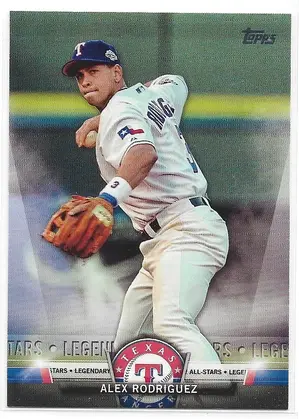 2018 Topps Update Salute #S-17 Alex Rodriguez