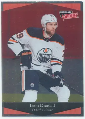2020-21 UPPER DECK EXTENDED - LEON DRAISAITL #UV-4 ULTIMATE VICTORY