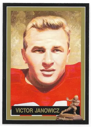 1991 College Classics Heisman Collection Series I #16 Victor Janowicz
