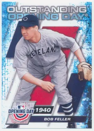2021 Topps Opening Day - Bob Feller #OOD-6 Outstanding Opening Day