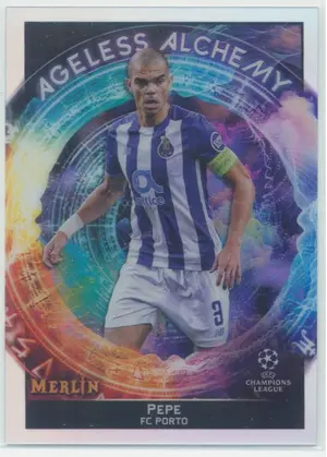 2021-22 Topps Merlin Collection Chrome UCL - Pepe #AA-7 Ageless Alchemy