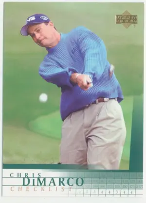 2001 Upper Deck - Chris DiMarco #199 Checklist
