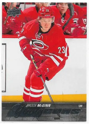 2015-16 Upper Deck #497 Brock McGinn RC (Young Guns)
