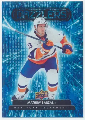 2022-23 UPPER DECK - MATHEW BARZAL #DZ-124 DAZZLERS BLUE