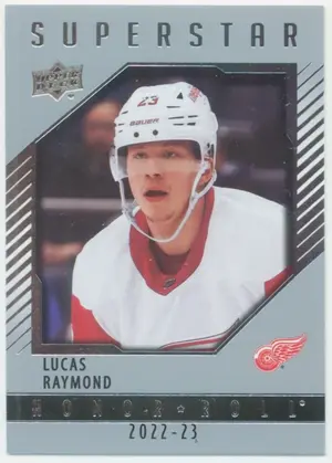 2022-23 UPPER DECK - LUCAS RAYMOND #HR-28 HONOR ROLL