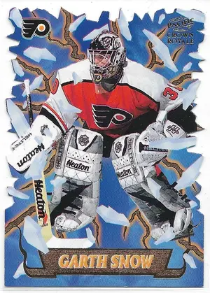 1997-98 Crown Royale Freeze Out Die-Cuts #14 Garth Snow