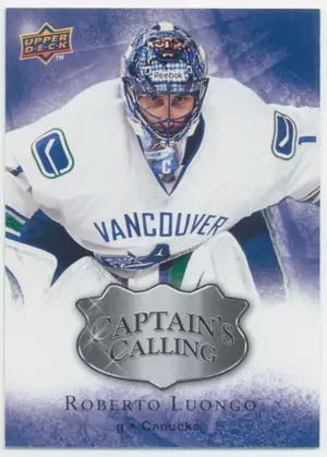 2009-10 UPPER DECK - ROBERTO LUONGO #CC4 CAPTAIN'S CALLING