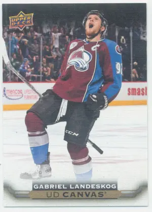 2015-16 UPPER DECK - GABRIEL LANDESKOG #C140 UD CANVAS