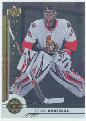 2017-18 UPPER DECK - CRAIG ANDERSON #SSG-2 SHINING STARS
