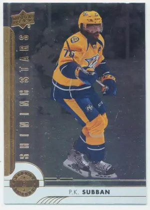 2017-18 UPPER DECK - P.K. SUBBAN #SSD-6 SHINING STARS