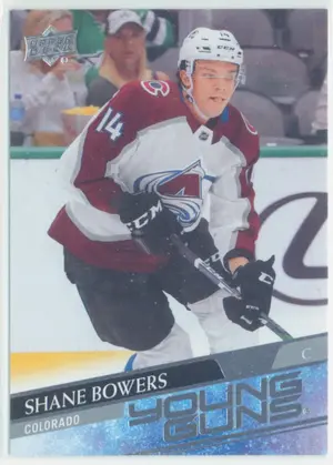 2020-21 UPPER DECK - SHANE BOWERS #240 YOUNG GUNS